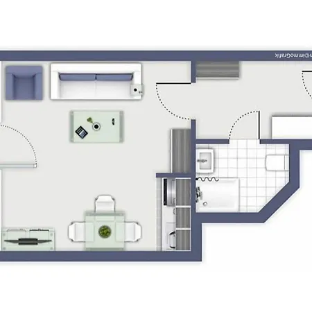 Апартаменты Strandhotel App. 63